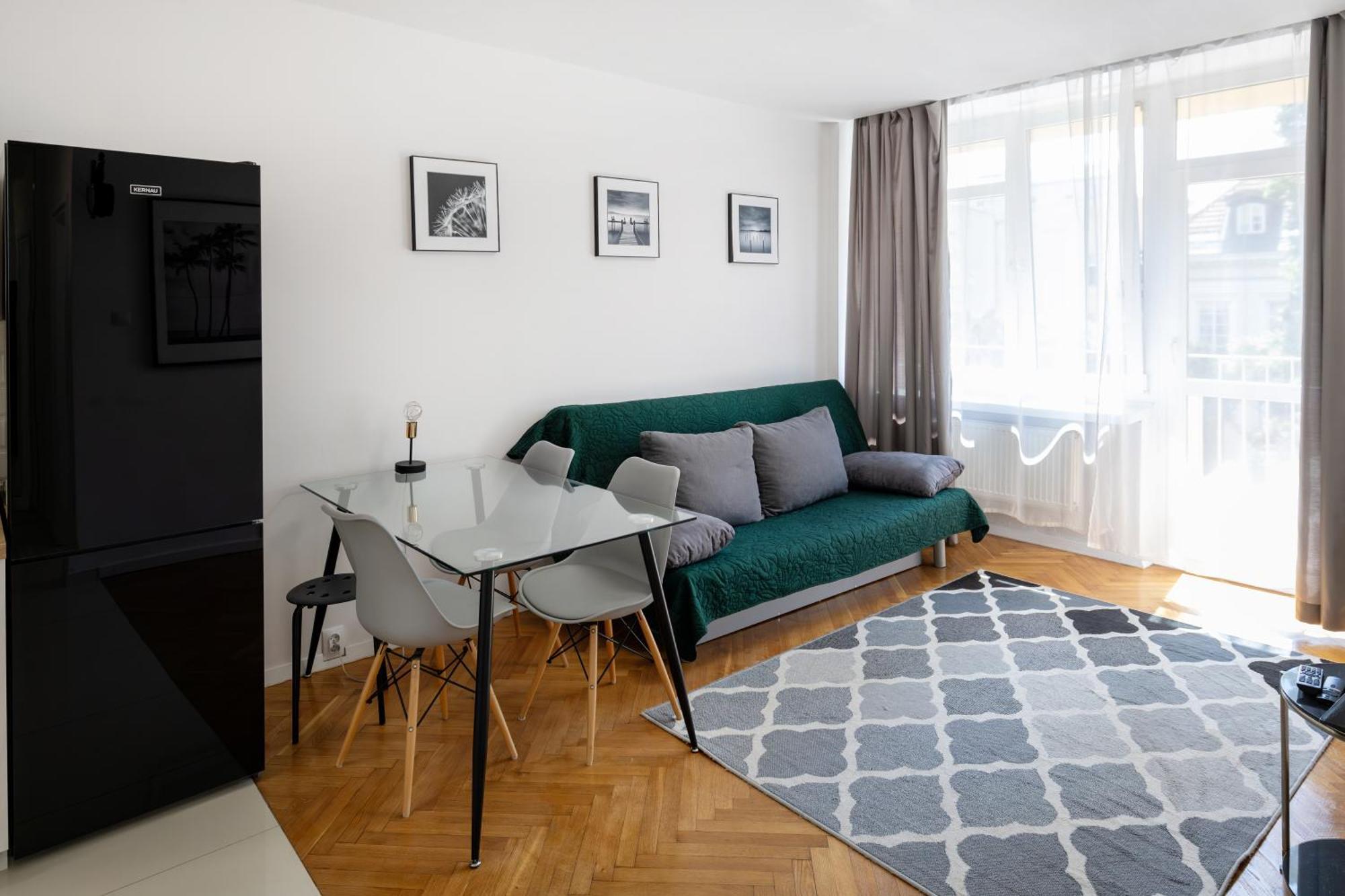 Corazziego Plac Bankowy Apartment Warschau Exterior foto